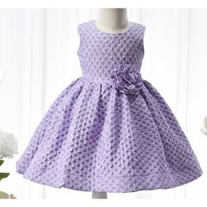 Baby Flower Girls Dress Newborn Tutu Princess Wedding Party Pageant Dress 12-18m